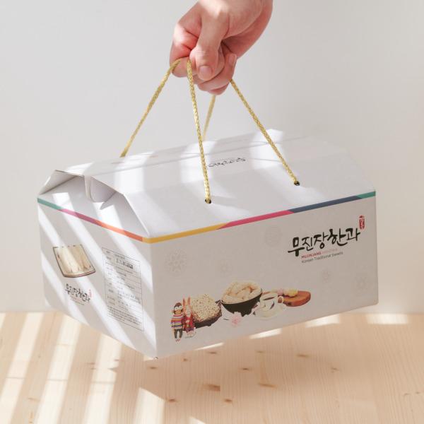 무진장한과 선물세트 4호 600g(찹쌀 과줄+강정 혼합)