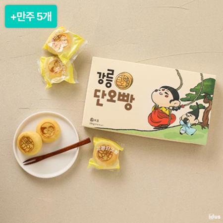 [이벤트] 강릉대표 단오빵 720g(240g*3박스)+150g(30g*5개)