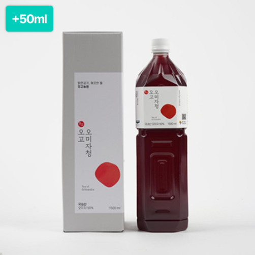 [이벤트] 오미자청 원액 액기스 1500ml+50ml