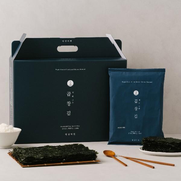 앵강마켓 세 번 구운 곱창김 선물세트