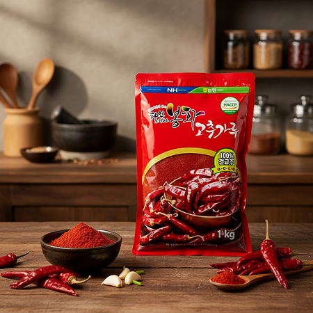 파인토피아봉화고춧가루 1kg(보통맛, 매운맛 중 택 1) 