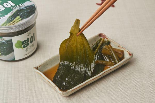 장아찌선물 2호 명이셋트 860g(명이 330g*2개+순무쭈글이 200g)