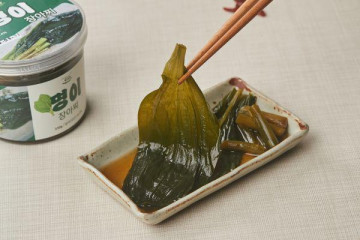 장아찌선물 2호 명이셋트 860g(명이 330g*2개+순무쭈글이 200g)
