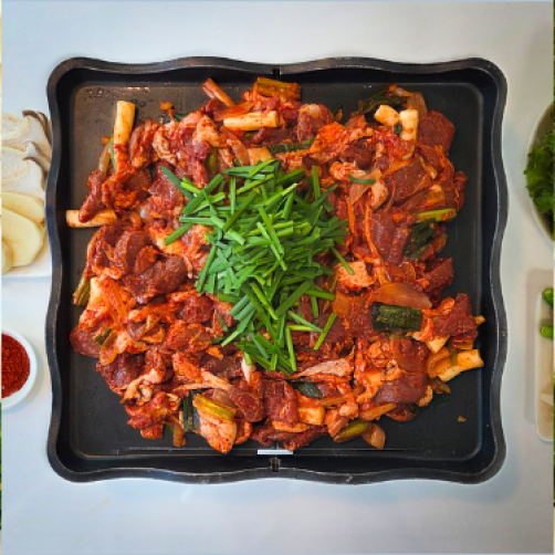 오리양념불고기 간단 즉석 요리 밀키트 1kg