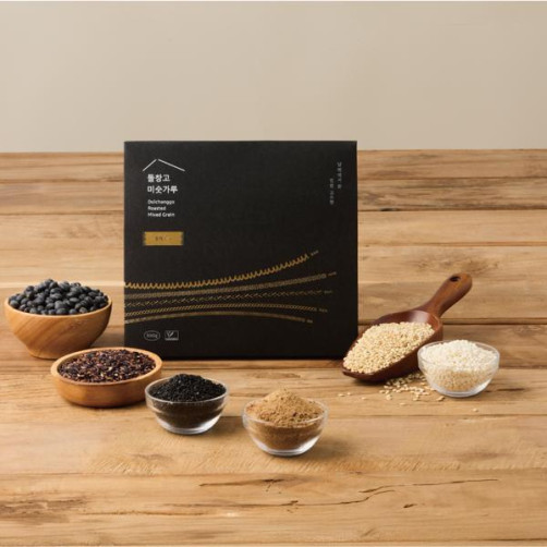 돌창고 미숫가루 1kg(블랙 0.5kg+플레인 0.5kg)