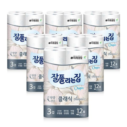 잘 풀리는 집 클래식27m*12롤*6팩