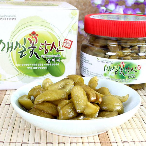 청매농원 청매실 장아찌 500g(기본, 고추장 중 택 1)