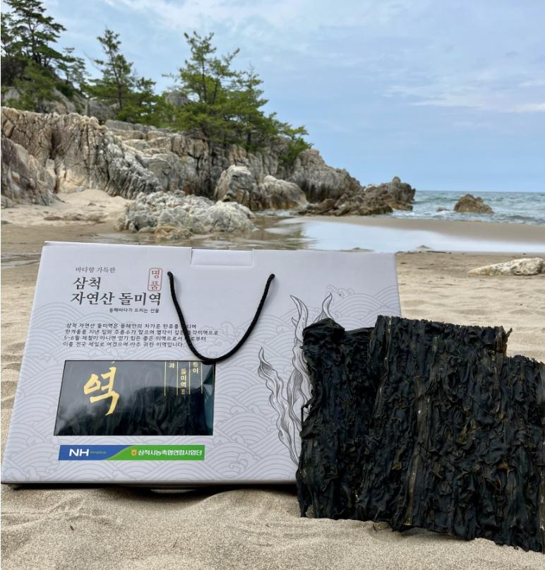 2025년산 삼척 자연산 돌미역 400g(200g*2개)