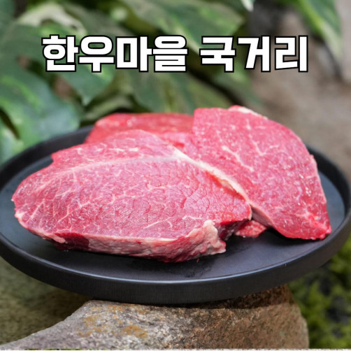 한우마을 한우 국거리 900g(450g*2팩)