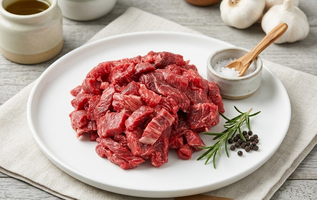 국내산 한우 1등급 이상 암소 치마 양지 국거리 1.2kg