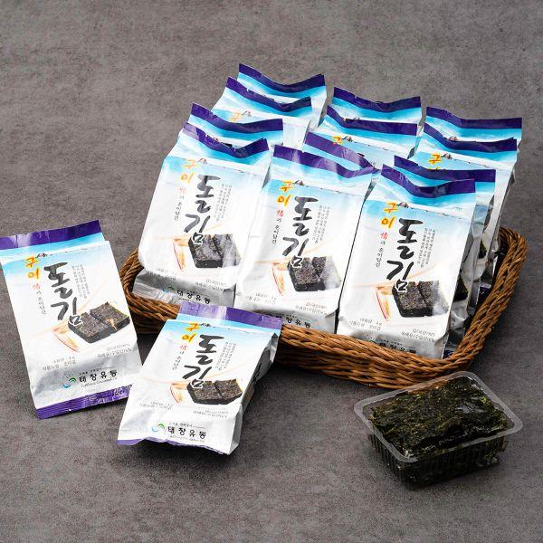 한가네 조미구이 도시락김 288g(4g*72봉)+김자반볶음 1봉