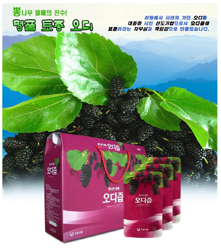 25년 노하우로 직접 재배한 오디즙 3.9L(130ml*30포)