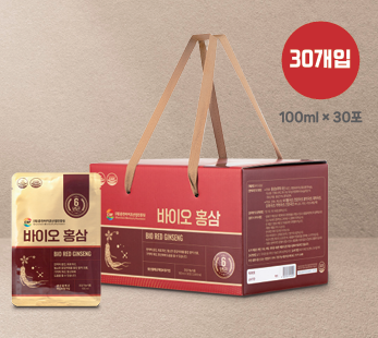 100% 국내산 6년근 바이오 홍삼 3L(100ml*30포)