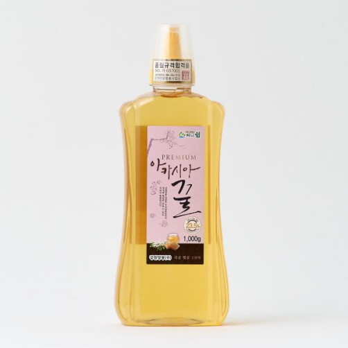 허니쉼 프리미엄 아카시아꿀 1kg