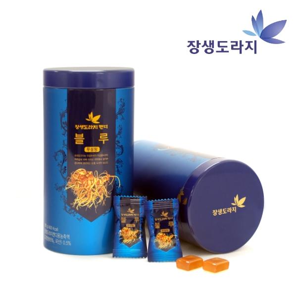장생도라지 캔디 블루 2캔 320g(4g*40개*2캔)