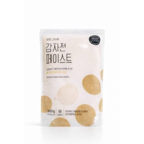감자전 페이스트 2kg(0.5kg*4팩)