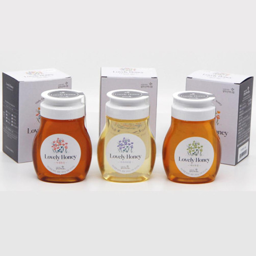 강원 양양 벌꿀 3종세트 750g(아카시아꿀+야생화꿀+피나무꿀 각 250g)