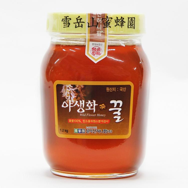 강원 양양 설악산허니팜 야생화꿀 1.2kg 