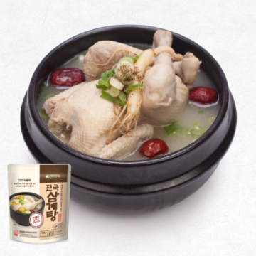 델리퀸 국내산 진국삼계탕 4팩 세트(900g*4팩)