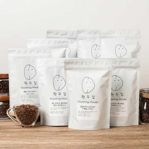 산미있는 아프리카 커피원두 3종세트 600g(케냐, 코케허니, 첼바 각 200g)