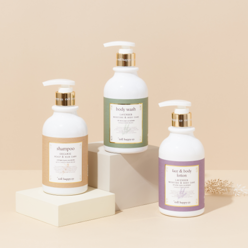 셀해피코 유기농 2종 세트 600ml(샴푸, 바디워시, 바디로션 중 택 2)