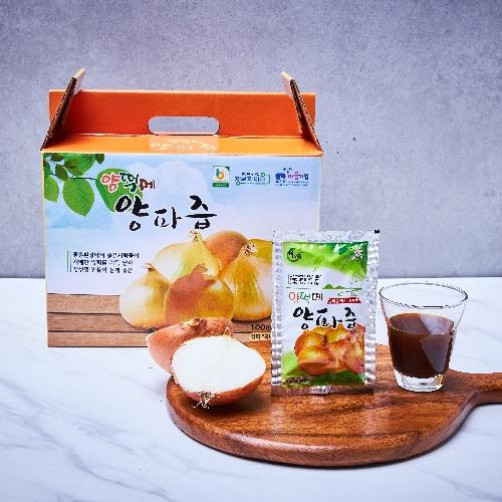 100% 국산 양파로 만든 양파즙 10L(100ml*100팩)