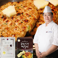 우은미 명인 금관치자떡갈비 870g(145g*6개)