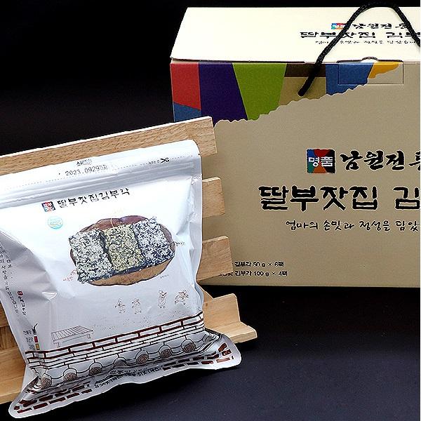 딸부잣집 김부각선물세트 400g(100g*4팩)