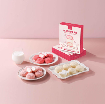 아리당 요거트 찰떡 3종세트 630g(315g+백향과 크림찰떡 210g+딸기초코 105g)
