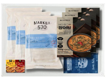 바다장어 선물세트 2호 2.25kg(바다장어 400g*3팩+장어탕 350g*3팩)