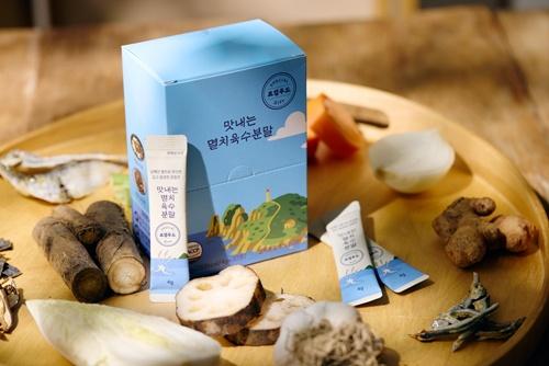 통영 시금치 국수 밀키트 720g(국수 600g+멸치 육수 4g*30포)
