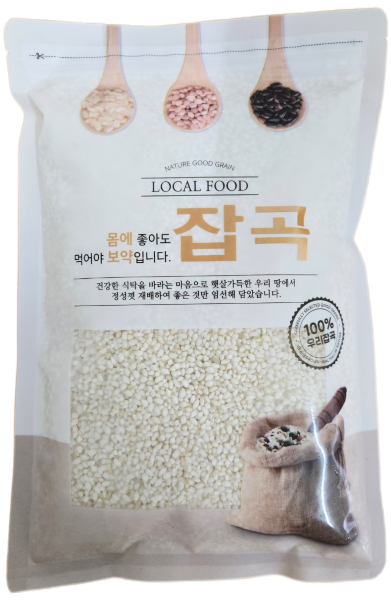 경남 통영 재배 찹쌀 6kg(1kg*6개)