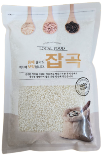 경남 통영 재배 찹쌀 6kg(1kg*6개)