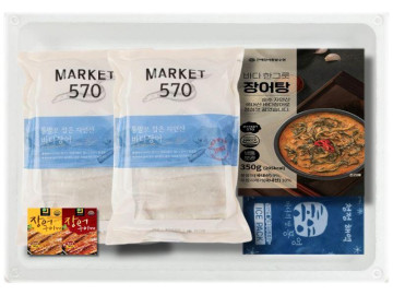 바다장어 선물세트 1호 1.15kg(바다장어 400g*2팩+장어탕 350g)