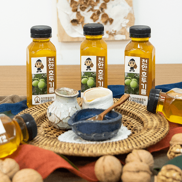 국산 100% 천안 호두기름 300ml