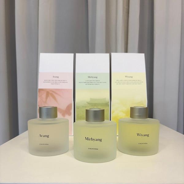 밀양 디퓨저 본품 100ml+리드스틱 5개(밀향, 아랑, 위양 3종 중 택 1)