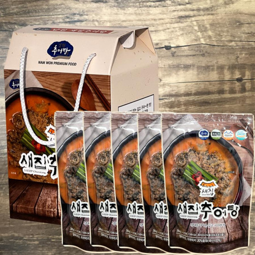 국내산 새집추어탕 선물세트 2kg(400*5팩)