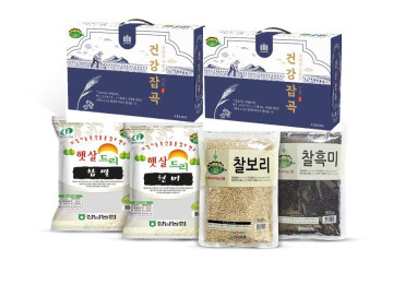 건강잡곡 알뜰세트 4kg(현미, 찹쌀, 찰흑미, 찰보리 각 0.5kg*2세트)