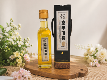 무가열 압착 호두기름 180ml