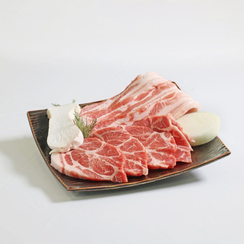 ★이벤트★목우촌 삼겹살&목살 세트1kg(삼겹살 0.5kg+목살 0.5kg)
