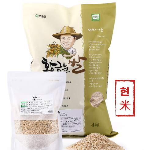 황금눈쌀 유기농 현미 4kg