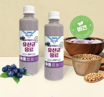 콩보라 비건 블루베리 유산균 음료 3.1L(310ml*10병)