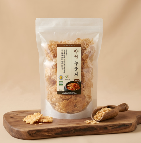 이득자 명인 약선 생강차&누룽지 세트 480g(생강차 180ml+누룽지 300g)